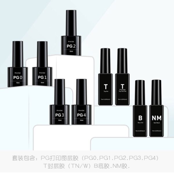 Manicure printer consumables set. - 图片 4
